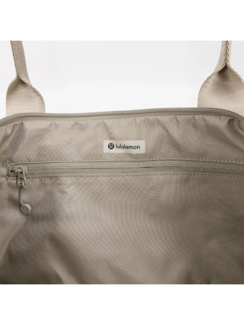 Lululemon Women's City Adventurer Tote 27L Raw Linen Beige OS